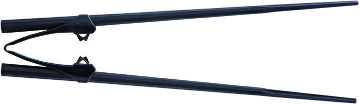 楽々箸　クリップタイプ　樹脂製 / 533 534 535[青芳]