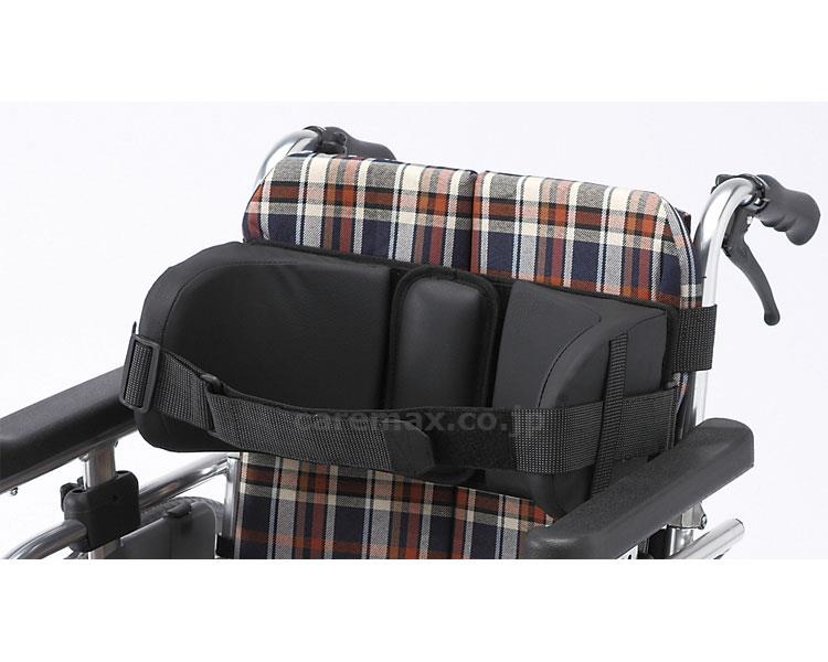 ボディサポート車椅子用　L / BSW5　　ブラックレザー [ウェルパートナーズ]