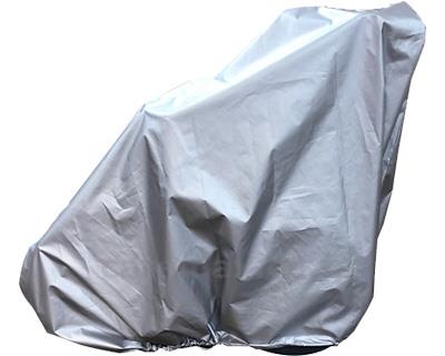 車椅子保管カバー2（裾絞り付き） / 71-cover02-200　グレー [社会福祉法人 埼玉福祉会]