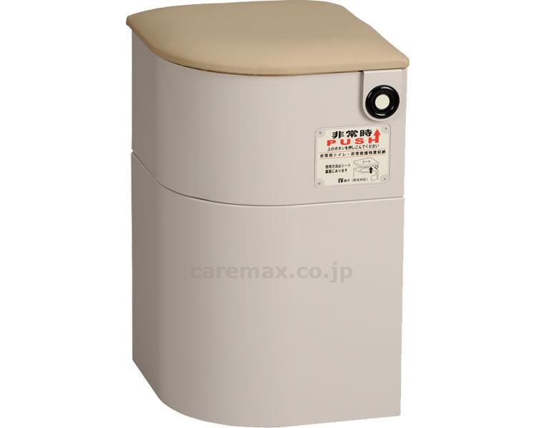 EV椅子（防災対応）・非常用備蓄品Aセット付　レザー座面 / 690-012-2　ブラウン [シコク] nf-support-10005535 NFパラダイス本舗 サンプル画像3