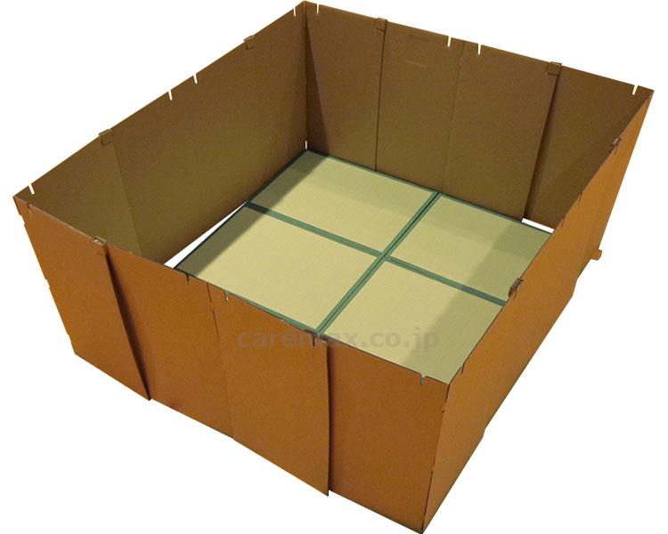 仕切り付き防災畳　安全地帯 / 200×200×100cm用 [イケヒコ・コーポレーション]