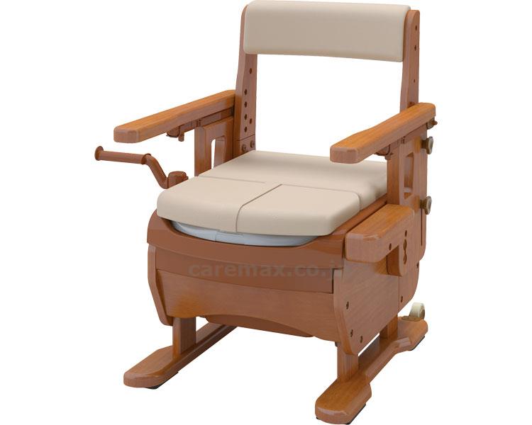 安寿 家具調トイレセレクトR はねあげ / 533-867 暖房便座 [アロン化成]