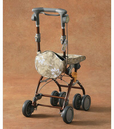 【送料無料】安寿 シルバーカー さんぽっぽ/ 532-370