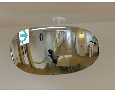 【送料無料】天井据付見守りミラー　スーパーオーバル/ SF5