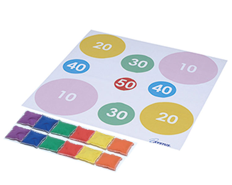 ターゲットゲーム　プレイシート/ B-3597D　カラフル