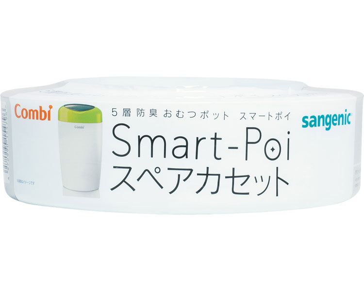 【送料無料】5層防臭おむつポット　スマートポイ / スペアカセット [ コンビ 株式会社 ]
