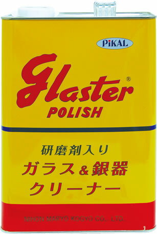 日本磨料工業 PIKAL（ピカール） グラスタ−ポリッシュ4Kg 品番 23000 　数量4