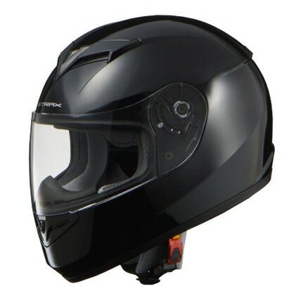 LEAD リード STRAX SF-12 フルフェイスヘルメット ブラック Mサイズ SF-12-BK-M