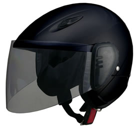 LEAD リード SERIO RE-35 セミジェットヘルメット ブラック RE-35-BK
