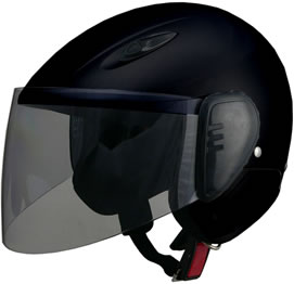 LEAD リード SERIO RE-35 セミジェットヘルメット マットブラック RE-35-MBK
