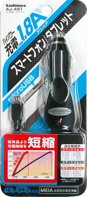 ������� DC���Ŵ� 1.8A microUSB �֥�å� 12V/24V [AJ-451]����NFŹ��