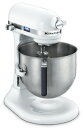 【KK/代引不可】KitchenAid キッチンエイド 泡立てる・混ぜる・練る スタンドミキサー KSM7WH 【ホワイト】