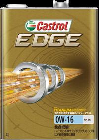 Castrol カストロール EDGE 0W16 SN 4L 6本セット（1ケース）　【NF店】