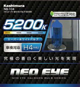 ������� H4 �����ѡ��ۥ磻�ȥХ�� 5200K NB-104