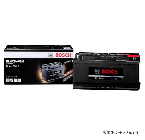 BOSCH ボッシュ 輸入車用 BLACK AGMバッテリー BLA-105-L6