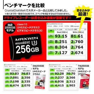 MAXWIN ドライブレコーダー用SDカード SD-A256G