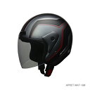 LEAD リード APRET アペレート ジェットヘルメットヘルメット MAT.GM サイズフリー(57〜60cm未満)