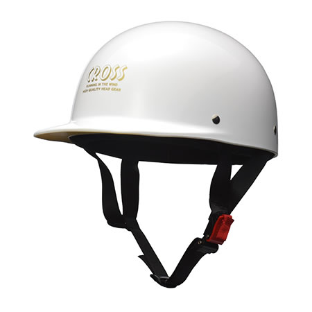 LEAD リード CROSS CR-680 ハーフヘルメット ホワイト