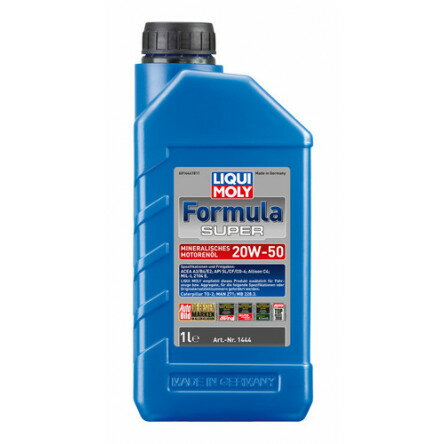 LIQUIMOLY リキモリ フォーミュラ スーパー 20W50 1L 6本入