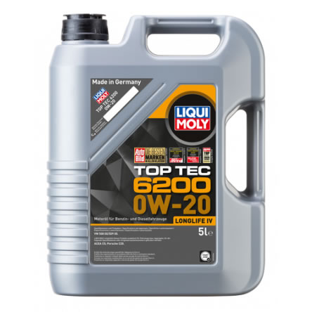 LIQUIMOLY リキモリ トップテック6200 0W20 5L 4本入