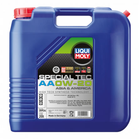 LIQUIMOLY リキモリ スペシャルテックAA 0W20 20L