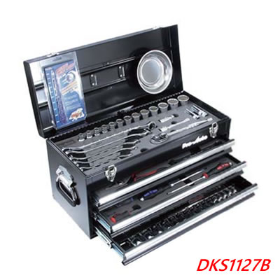 スエカゲツール DKS9110B ツールキット 12.7sq 77pc ブラック