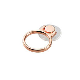 ☆エレコム スマートフォン用ストラップ/フィンガーリング/クリア/スタンダード/ピンク P-STRBCRPN