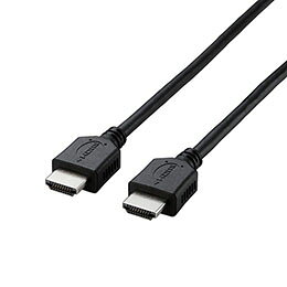 フルHDを超える高画質4K対応!映像信号と音声信号に加え、100Mbpsのイーサネット通信を実現する、HIGH SPEED with Ethernet認証済み“イーサネット対応HIGH SPEED HDMIケーブル”。フルHDを超える高画質4K対応!映像信号と音声信号に加え、100Mbpsのイーサネット通信を実現する、HIGH SPEED with Ethernet認証済み“イーサネット対応HIGH SPEED HDMIケーブル”。 ●4K2K、3DフルHDに対応した、HIGH SPEED with Ethernet認証済みの“イーサネット対応HIGH SPEED HDMIケーブル(カテゴリー2)”です。 ●1本のケーブルで、映像信号と音声信号をデジタルのままで高速伝送するだけでなく、イーサネット信号の双方向通信を実現します。 ●100Mbpsのイーサネット高速通信を実現する、HEC(HDMIイーサネットチャンネル)に対応しています。 ●デジタル音声をテレビなどの表示機器からAVアンプなどの出力機器へ伝送できる、ARC(オーディオリターンチャンネル)に対応しています。 ●色深度は、30/36/48bit(Deep color:ディープカラー)に対応し、豊かな色表現が可能です。 ●サビなどに強く信号劣化を抑える金メッキプラグを採用しています。 ●ゴミの少ない環境に配慮した簡易包装タイプです。 ●EUの「RoHS指令(電気・電子機器に対する特定有害物質の使用制限)」に準拠(10物質)しています。 ●環境に配慮した簡易包装タイプです ●対応機種:HDMI(タイプA・19ピン)側:HDMI入力端子を持つ液晶ディスプレイ、プロジェクタ、液晶テレビ等、HDMI(タイプA・19ピン)側:HDMI出力端子を持つパソコン、ゲーム機等 ●規格:High Speed with Ethernet(HDMI1.4a,Category2) ●コネクタ形状:HDMI(タイプA・19ピン) - HDMI(タイプA・19ピン) ●ケーブルタイプ:ノーマルタイプ ●伝送速度:10.2Gbps ●対応解像度:4K×2K対応 ●シールド方法:3重シールド ●プラグメッキ仕様:金メッキピン ●ケーブル長:1.5m ※コネクタを除く ●カラー:ブラック ●ケーブル太さ:約5.5mm ●環境配慮事項:EU RoHS指令準拠(10物質)