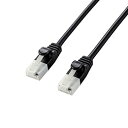 ☆【5個セット】エレコム やわらかLANケーブル/CAT6A/爪折れ防止/2.0m/ブラック LD-GPAYT/BK20X5