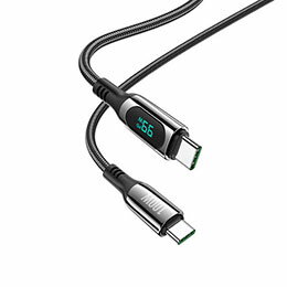 ☆JTT hoco S51ディスプレイケーブル PD100W Type-C to Type-C ブラック S51-DISPTT-BK ☆JTT hoco S51ディスプレイケーブル PD100W Type-C to Type-C ブラック S51-DISPTT-BK