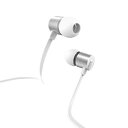 ☆JTT hoco M63 フラットボリュームコントローラーイヤホン シルバー M63-FVEP-SV(2)