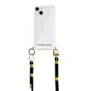 PHONECKLACE NX{fBXgbvtNAP[X for iPhone 13 Black PN21597i13BK