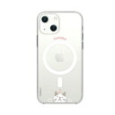 ☆abbi FRIENDS ターチャンMagSafe対応クリアケース for iPhone 13 スヤスヤ ABF21725i13(2)