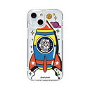 BOOGIE WOOGIE uMEM I[P[X for iPhone 13 mini Kitty Rocket BW21991i13MN