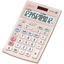 ☆カシオ計算機 CASIO 実務電卓(検算タイプ) ジャストタイプ12桁 ピンク JS-20WKA-PK-N(2)
