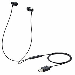 ☆エレコム イヤホン 子供用 両耳 有線 マイク付 高耐久 USB 低音量仕様 ミュートスイッチ付 オンライン学習 ブラック HS-KD05UBK安売り