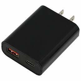 ☆imprinc PD対応Type-C/1USBポート平型AC18W BK IAC1CUPD18BK