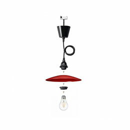 Pendant Lamps - ☆【5個セット】 YAZAWA レトロペンダントランプ付きペンダントライト レッドPDR04L01RDX5