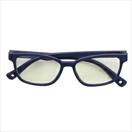 ☆【5個セット】ARTEC　ブルーライトカットメガネ子供用ネイビー　ATC91643X5