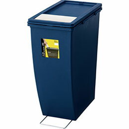 ☆東谷 ゴミ箱 シンプルデザイン スリムコンテナ 20L ネイビー LFS-847NV ☆東谷 ゴミ箱 シンプルデザイン スリムコンテナ 20L ネイビー LFS-847NV