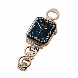 ☆エレコム Apple Watch用ステンレスバンド ストーン付(41/40/38mm) AW-41BDSSJGD 1