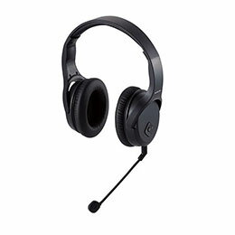 ☆エレコム 無線ヘッドセット/2.4GHzワイヤレス/オーバーヘッド型/マイクアーム付き/USB-Aアダプタ付/両耳/ブラック HS-HPW01BK通販セール