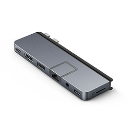 ☆HYPER HyperDrive 7in2 USB-Cハブ DUO PRO Space Gray HP-HD575-G