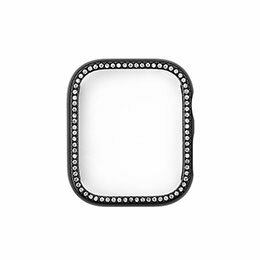 ☆WEARPLANET ラインストーンハードケース for Apple Watch 44mm ブラック WP23109AWBK ☆WEARPLANET ラインストーンハードケース for Apple Watch 44mm ブラック WP23109AWBK