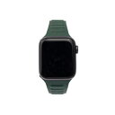 WEARPLANET Slim Line }OlbgNoh for Apple Watch 45/44/42mm Hooker's Green WP23193AWGR