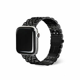 ☆EGARDEN SOLID METAL BAND for Apple Watch 49/45/44/42mm Apple Watch用バンド ブラック EGD24663AW