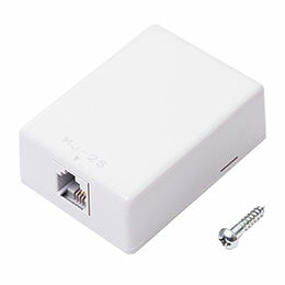 ☆【5個セット】 ミヨシ 回線ローゼット 6極2芯 増設用 グレー DA-R20/GYX5 ☆【5個セット】 ミヨシ 回線ローゼット 6極2芯 増設用 グレー DA-R20/GYX5