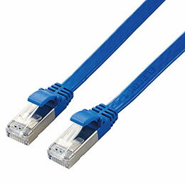 ☆【3個セット】 エレコム Cat7 LANケーブル LD-TWSF/BU5X3