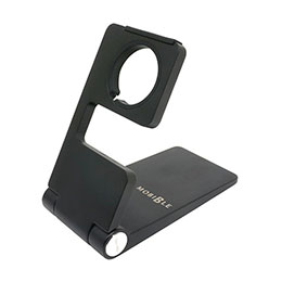 ☆ミヨシ Apple Watch用折りたたみスタンド ブラック SST-15/BK ☆ミヨシ Apple Watch用折りたたみスタンド ブラック SST-15/BK