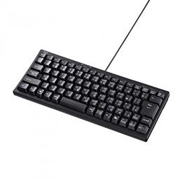 ☆サンワサプライ USBハブ付コンパクトキーボード SKB-KG3UH2BK